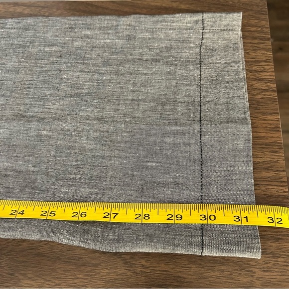 ❤️ Steilmann Black and White Linen Blend Trousers 14 - Picture 8 of 10